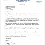 10/19/25 Suozzi Letter to President