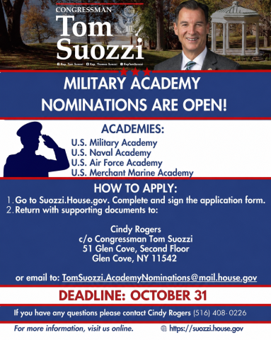 Academy applications flyer